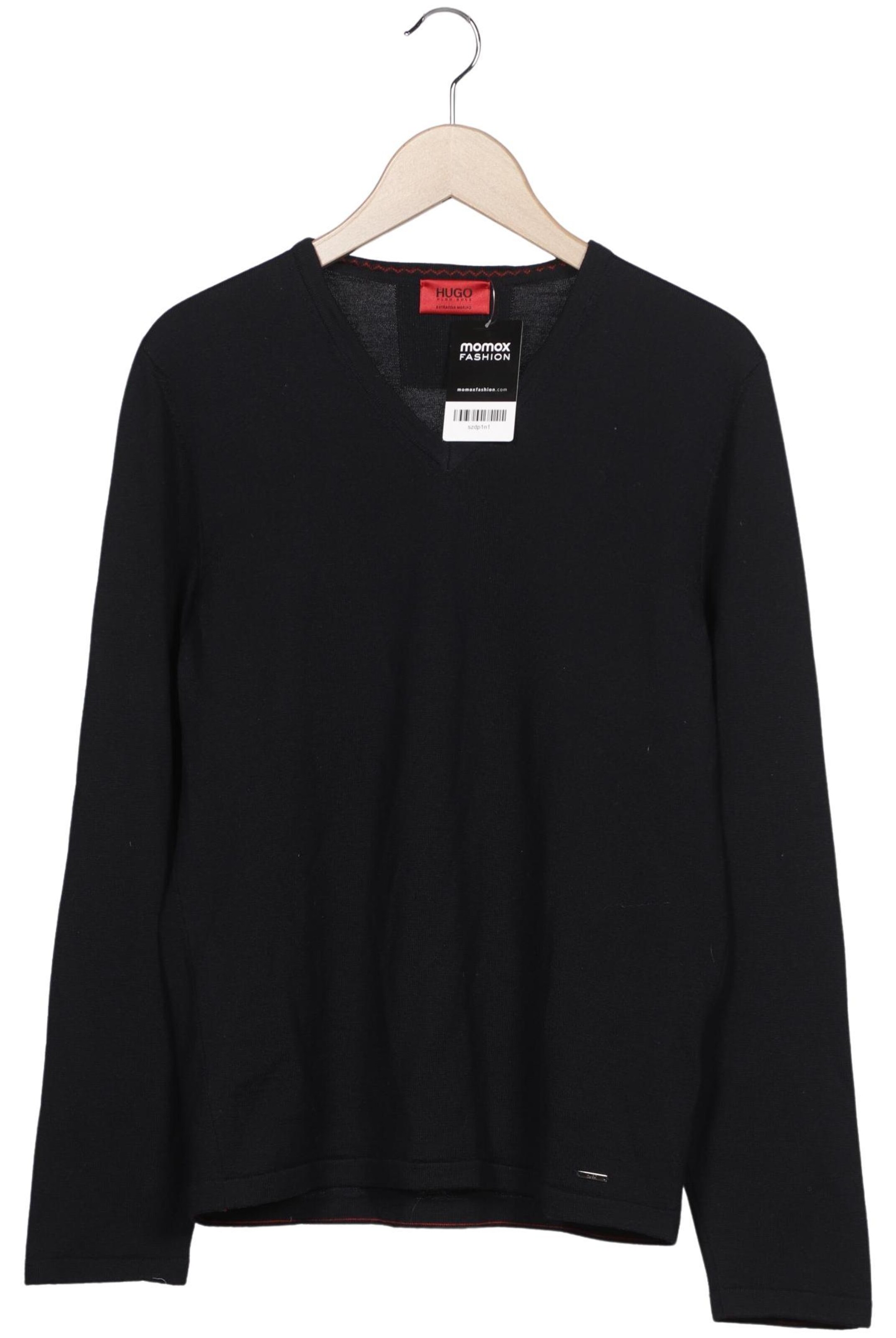 HUGO Sweater & Cardigan in M in Black: front