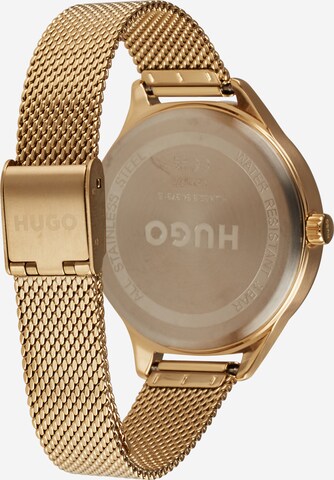 HUGO Analog watch in Gold
