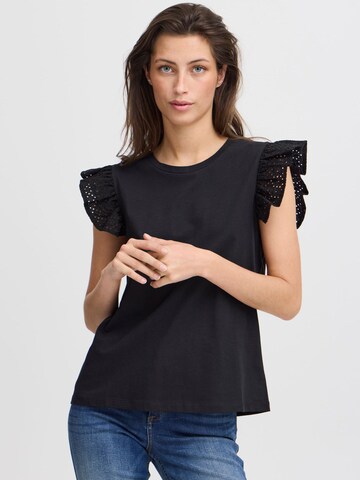 b.young - Camisa 'Rika' em preto: frente