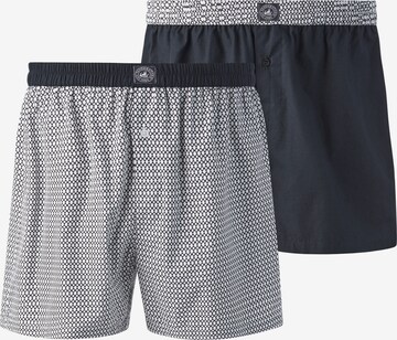 Jan Vanderstorm 2Er Pack Boxershorts ' Roy ' in Blau: predná strana