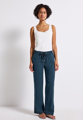 STREET ONE Regular Hose in Blau