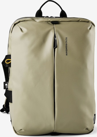 MANDARINA DUCK Rugzak in Groen: voorkant