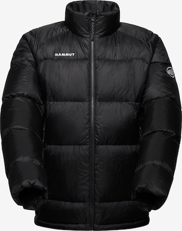 MAMMUT Outdoorjacke 'Glaciar Glow IN' in Schwarz: Vorderseite