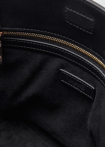 MANGO Shopper táska 'DAMIANO' - fekete