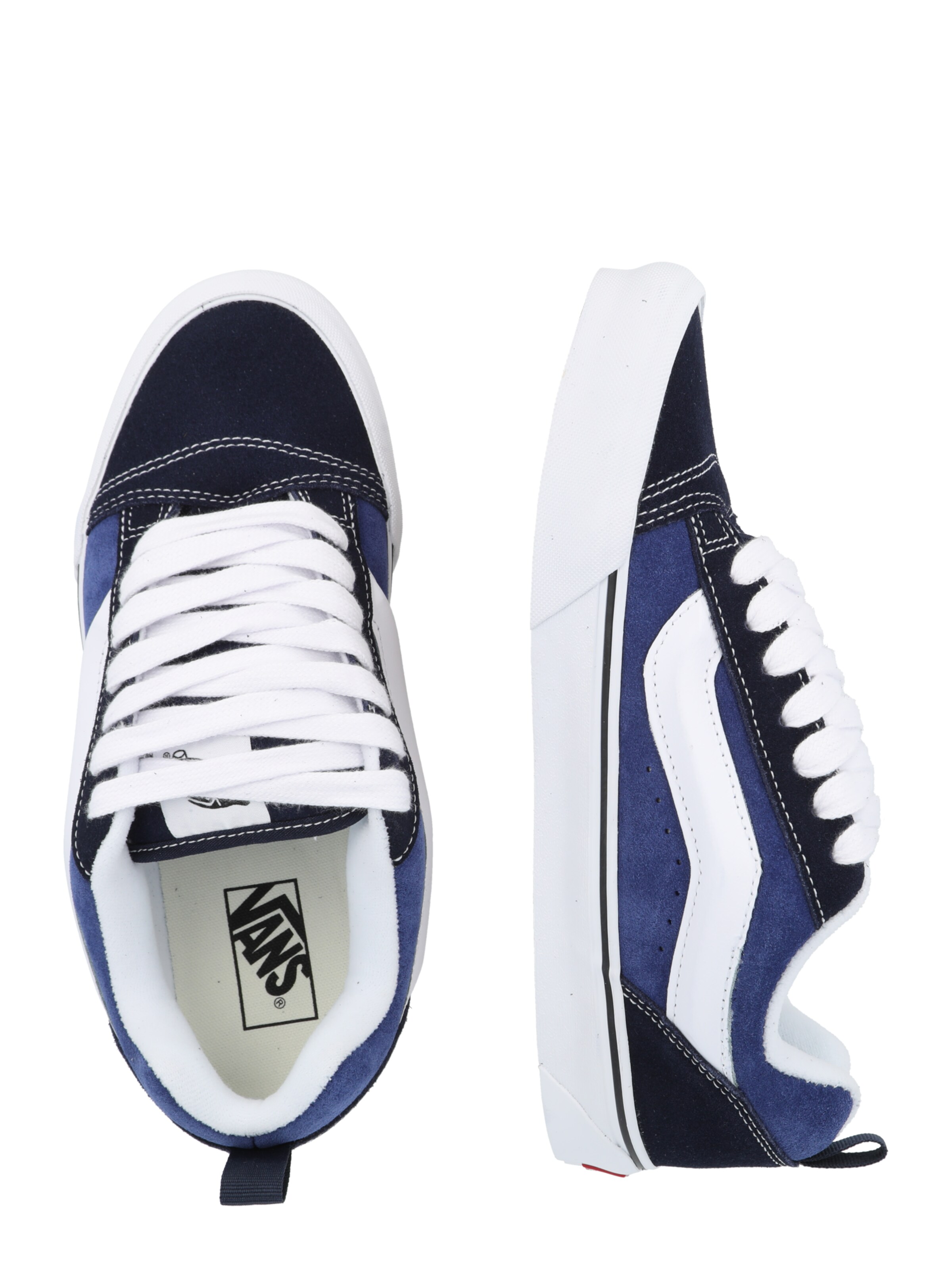 VANS Низкие кроссовки 'Knu Skool' в Синий