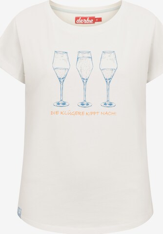 Derbe Shirt in White: front