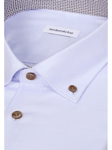 SEIDENSTICKER Regular fit Zakelijk overhemd in Blauw