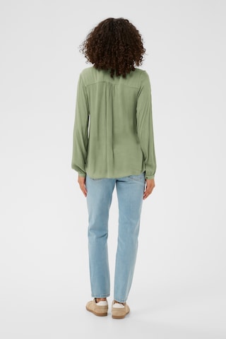Kaffe Bluzka 'Amber' w kolorze zielony