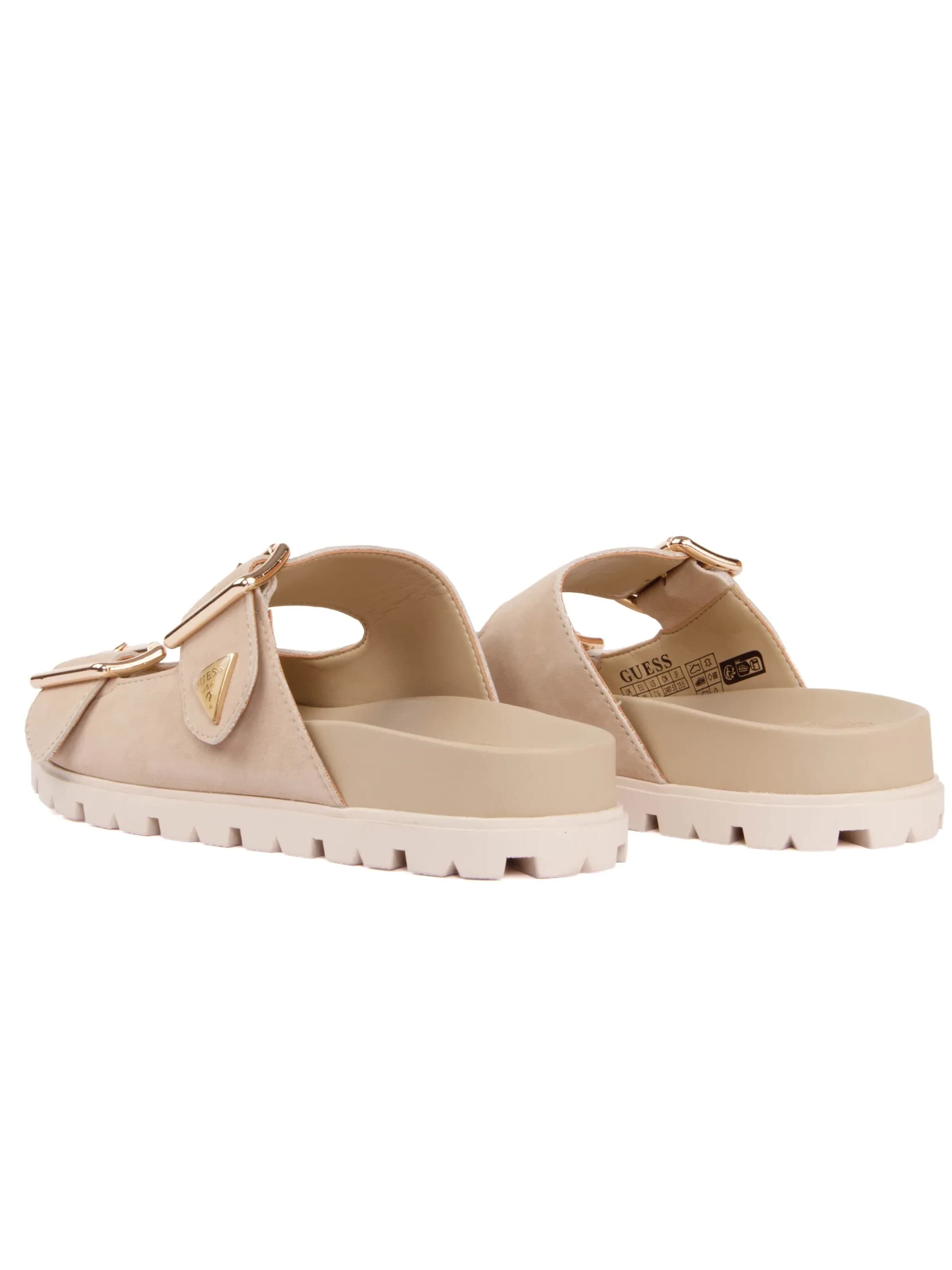 GUESS Muiltjes 'Fasten' in Beige