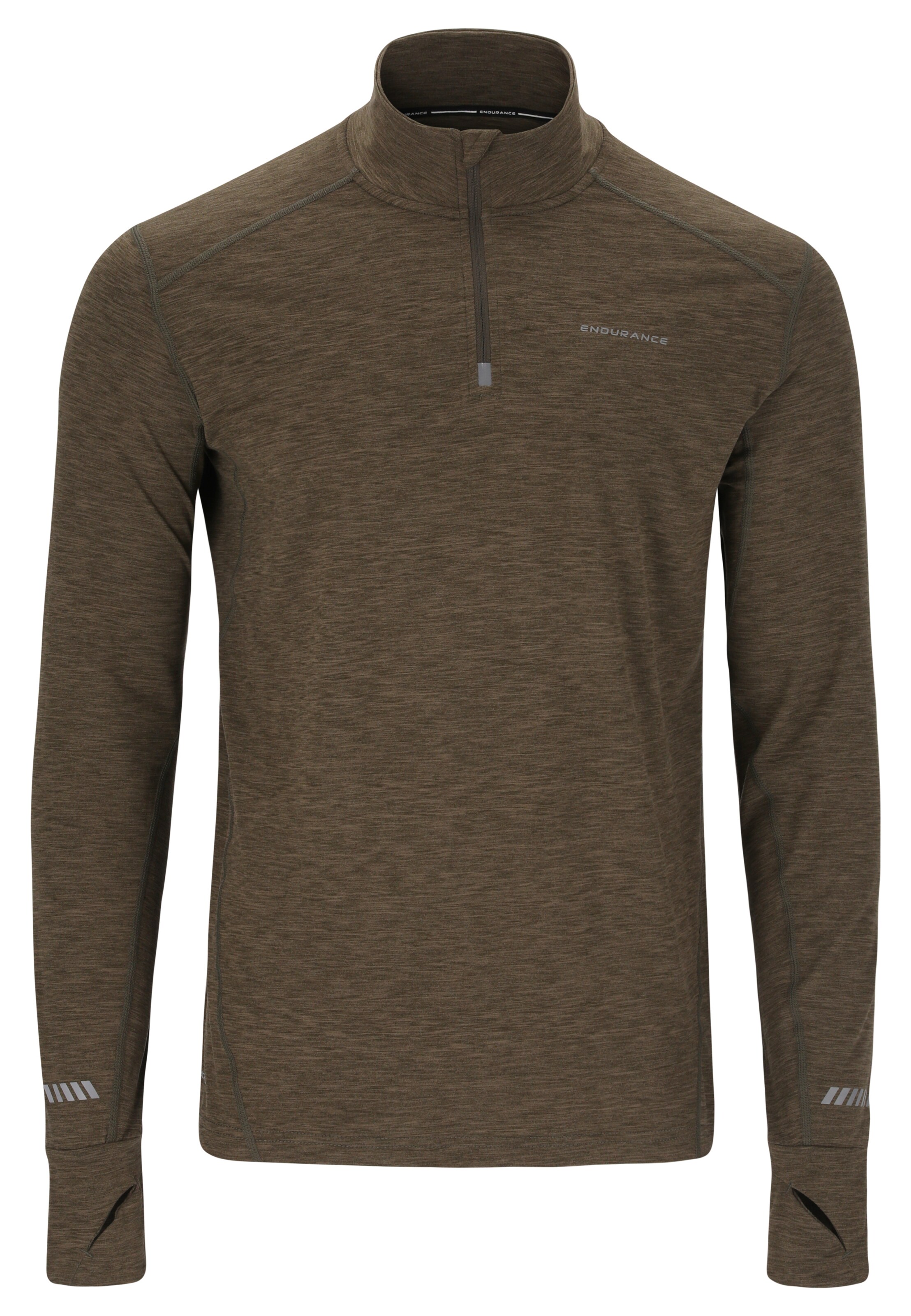 ENDURANCE Funktionsshirt 'Tune' in Braun: Vorderseite