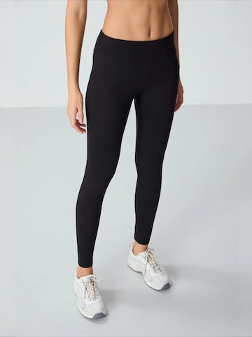 Skinny Leggings 'Gamaschen' Tommy Life en noir