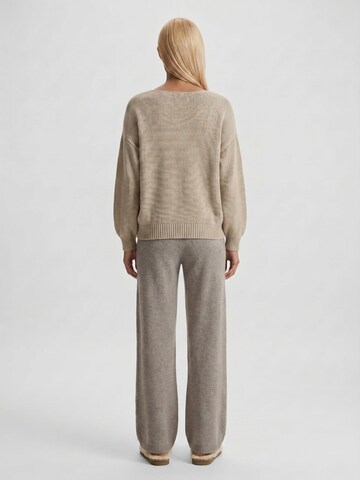 Pull-over oversize 'Milana Cotton' americandreams en marron