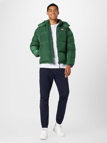 Veste d’hiver 'ALASKA' Tommy Jeans en vert