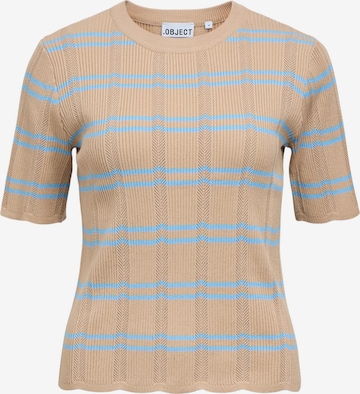 Maglietta 'EBBA' di OBJECT in beige: frontale