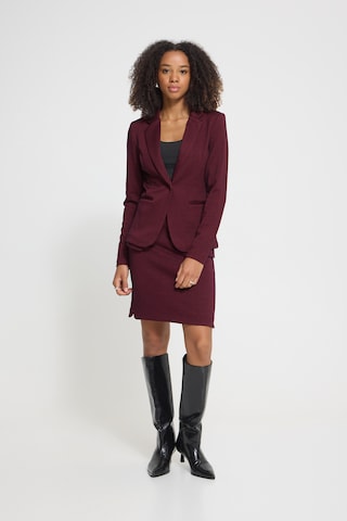 ICHI Blazer in Red