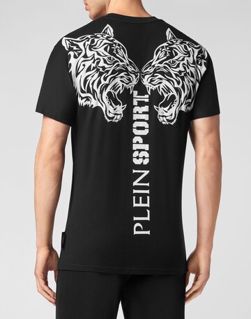 Maglietta 'Tiger' di Plein Sport in nero