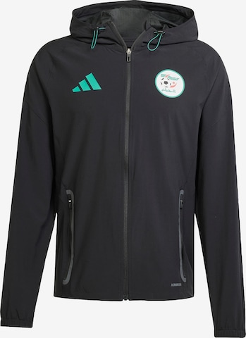 ADIDAS PERFORMANCEJakna za vježbanje 'Algerien Tiro 25 Competition' - crna boja: prednji dio