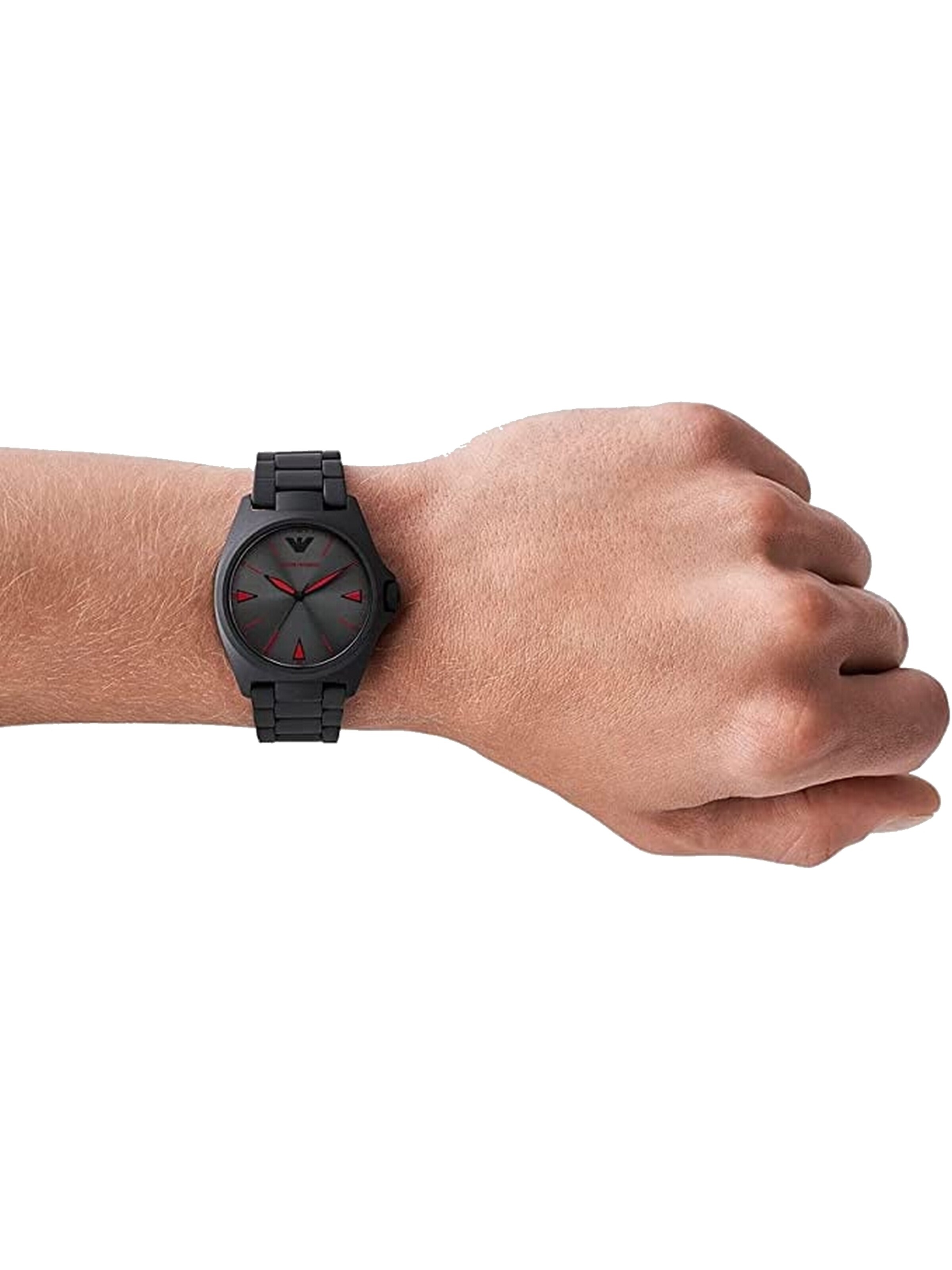 Orologio analogico di Emporio Armani in nero