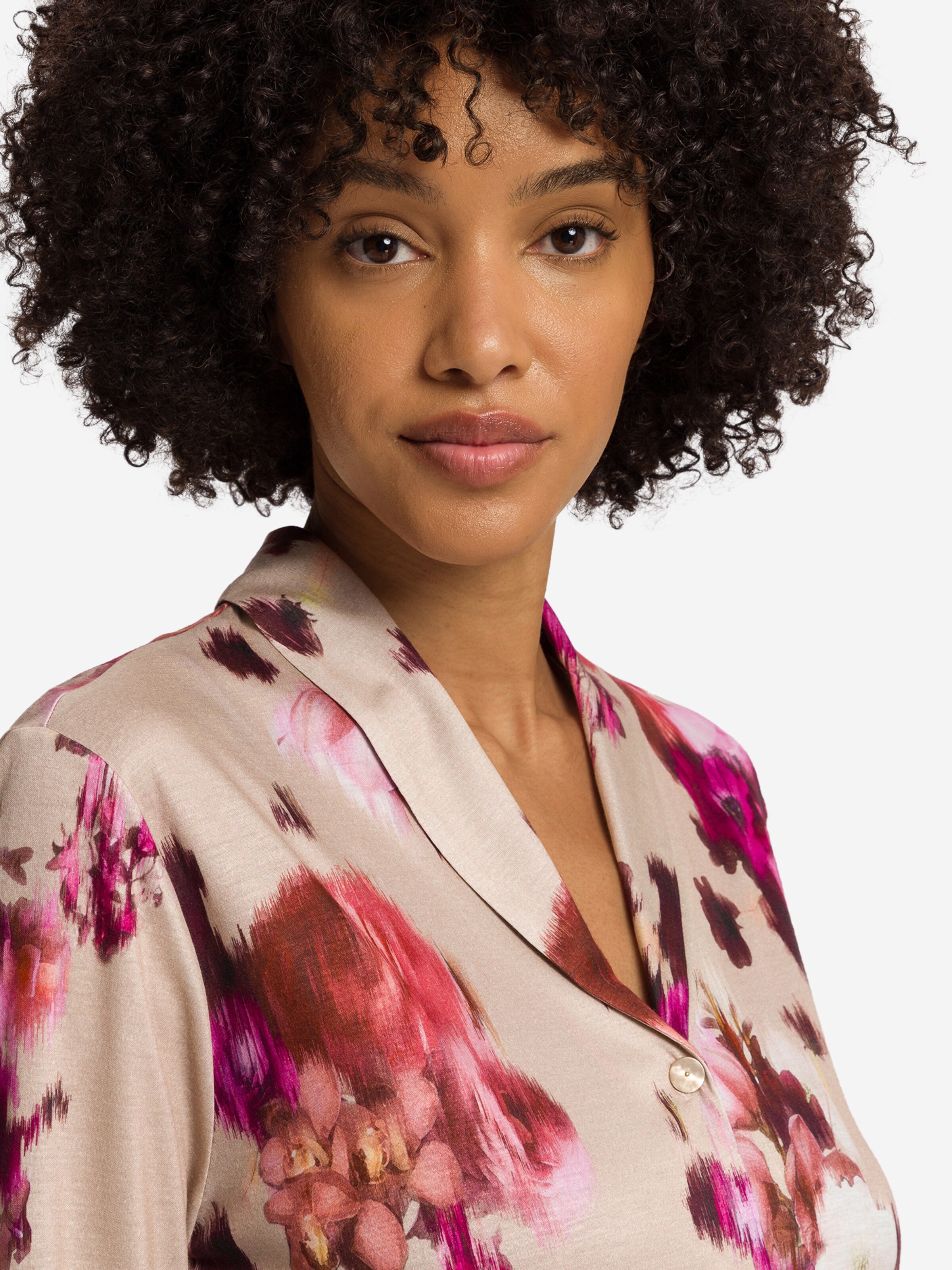 Chemise de nuit ' Olivia ' Hanro en beige