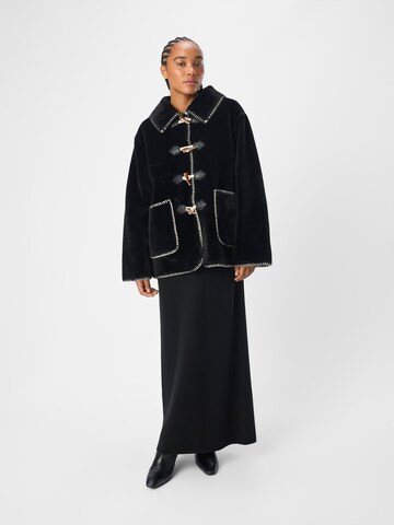 Veste mi-saison 'Opal' OBJECT en noir