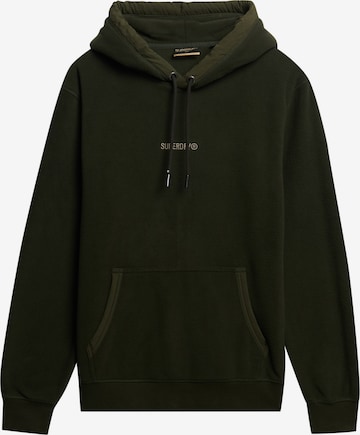 Superdry Sweatshirt in Groen: voorkant