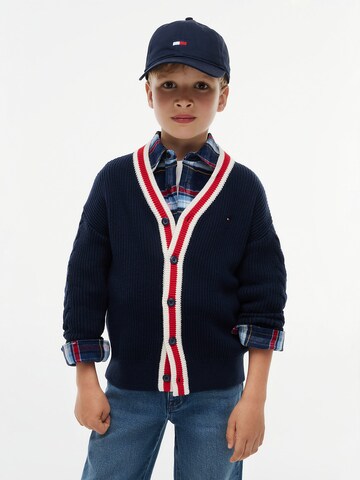 TOMMY HILFIGER Strickjacke in Blau: Vorderseite