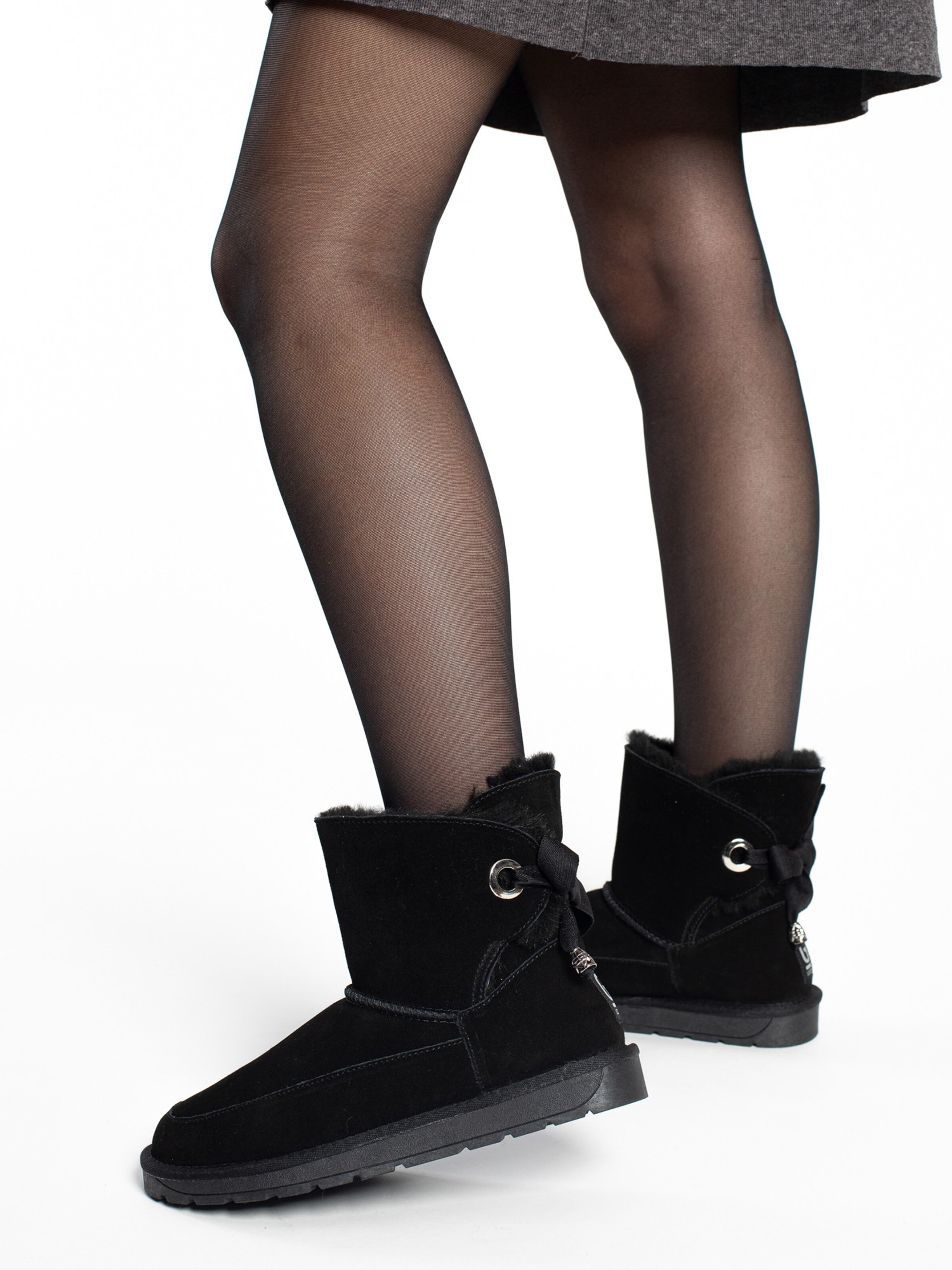 Gooce Snowboots 'Carly' in Schwarz