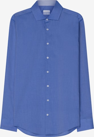 Coupe slim Chemise business SEIDENSTICKER en bleu : devant