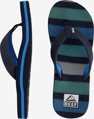 REEF Beach & Pool Shoes 'Kids Ahi' in Blue