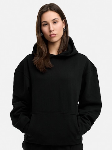 Daily Cotton Sweatshirt 'DCTERUEL'‌‌‌‌‌‌‌‌‌‌ in Schwarz: Vorderseite