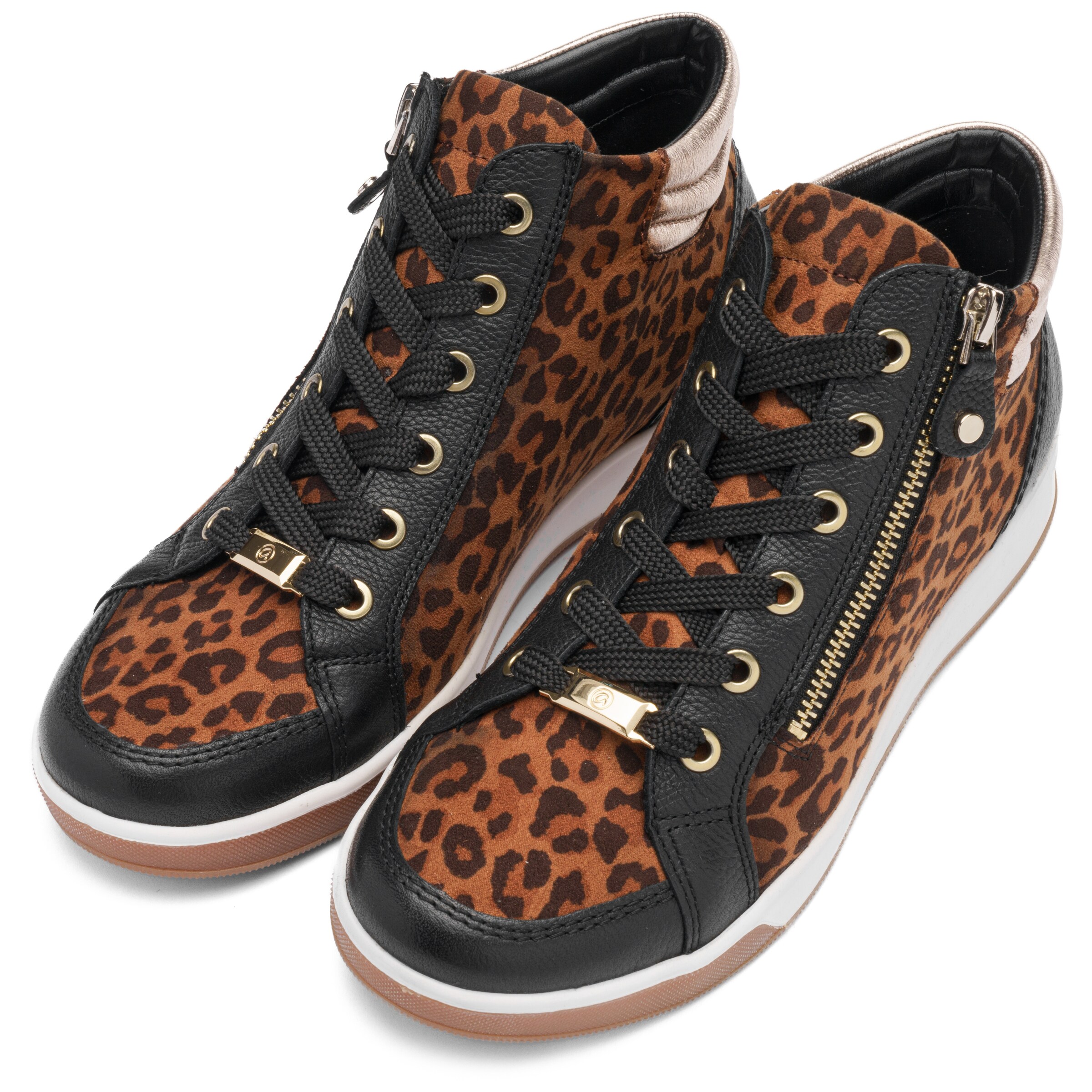 ARA High-Top Sneakers 'Rom' in Brown