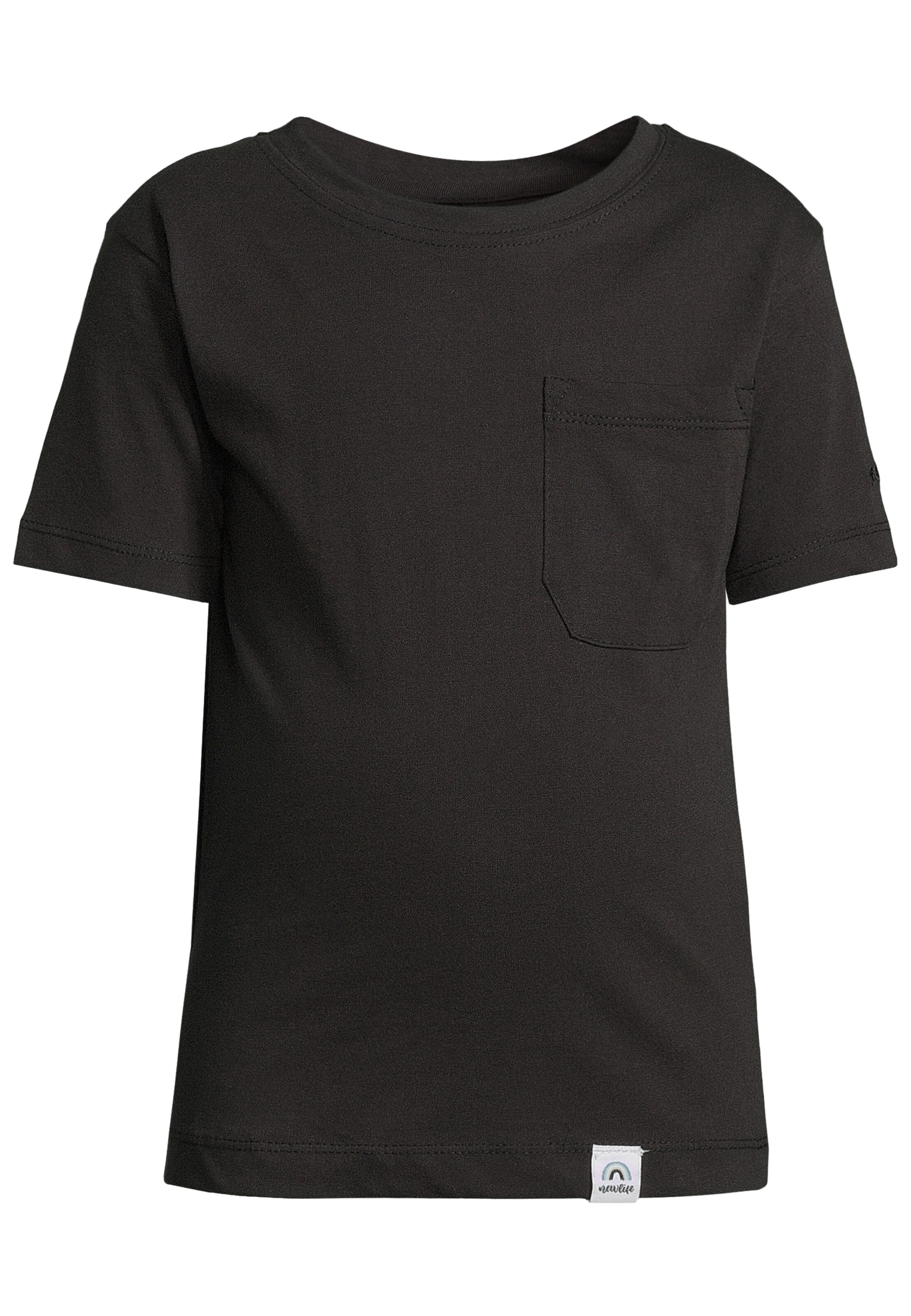 New Life Shirt in Black: front