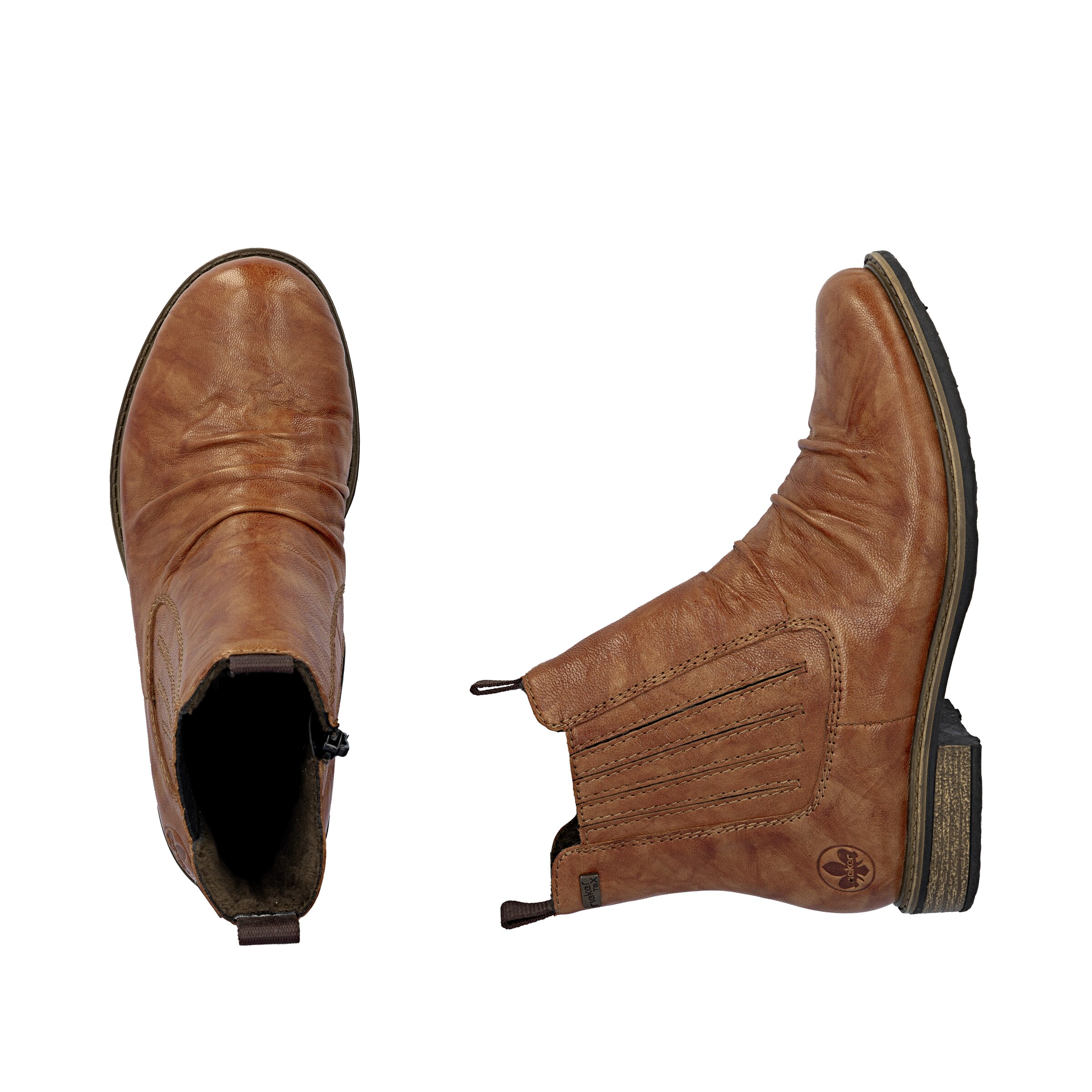 Chelsea Boots ' 74855 ' Rieker en marron