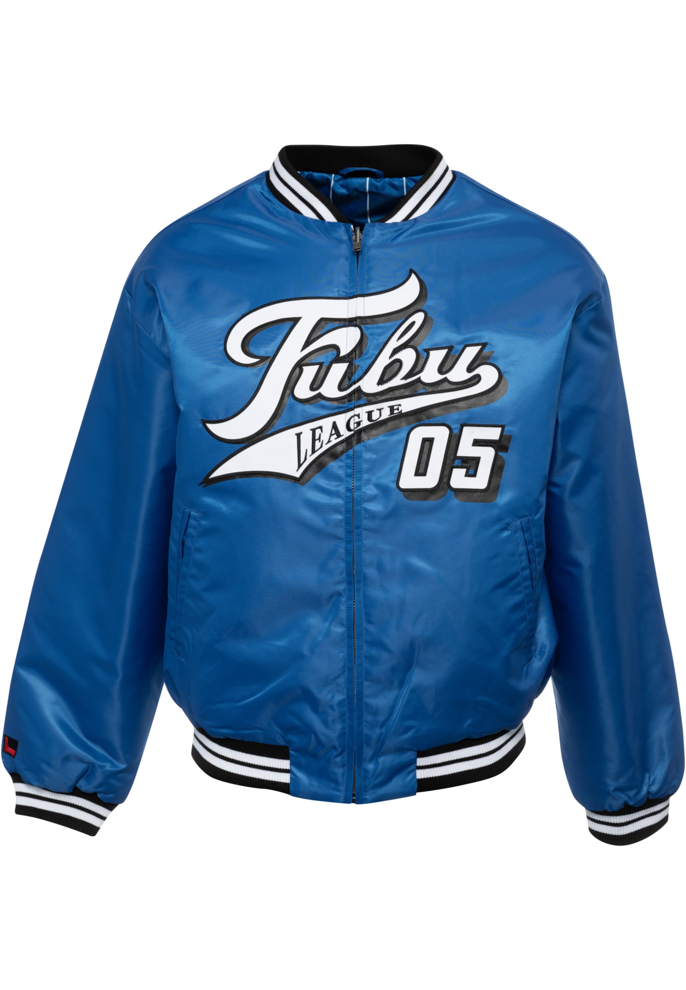 FUBU Übergangsjacke in Blau: Vorderseite