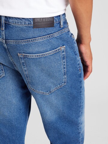 Only & Sons Regularen Kavbojke 'ONSYoke' | modra barva