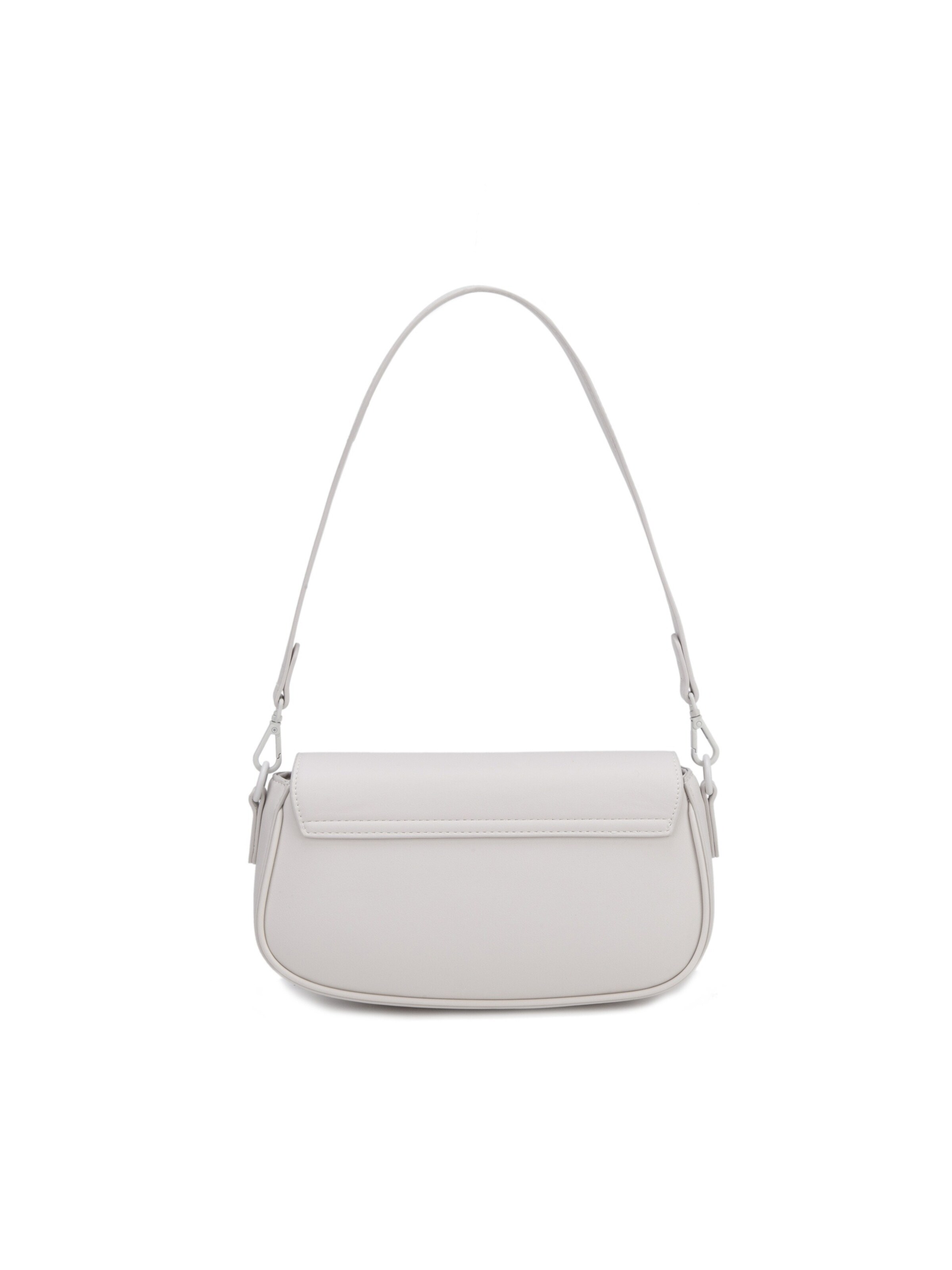 Borsa a spalla 'Borsa a Spalla Baguette David Jones Ecopelle con Chiusura Magnetica' di David Jones in beige