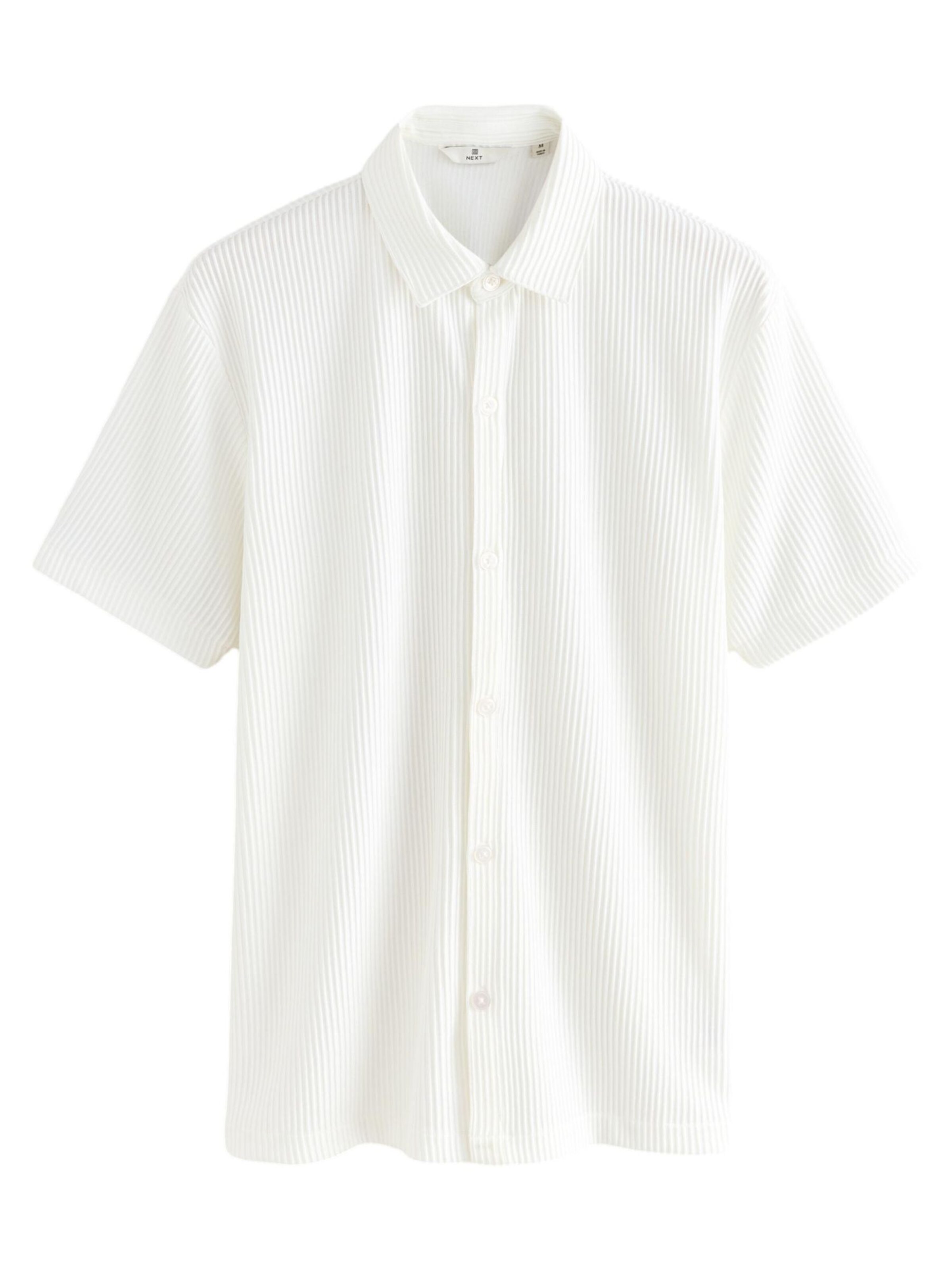 Next Regular Fit Hemd in Beige: Vorderseite