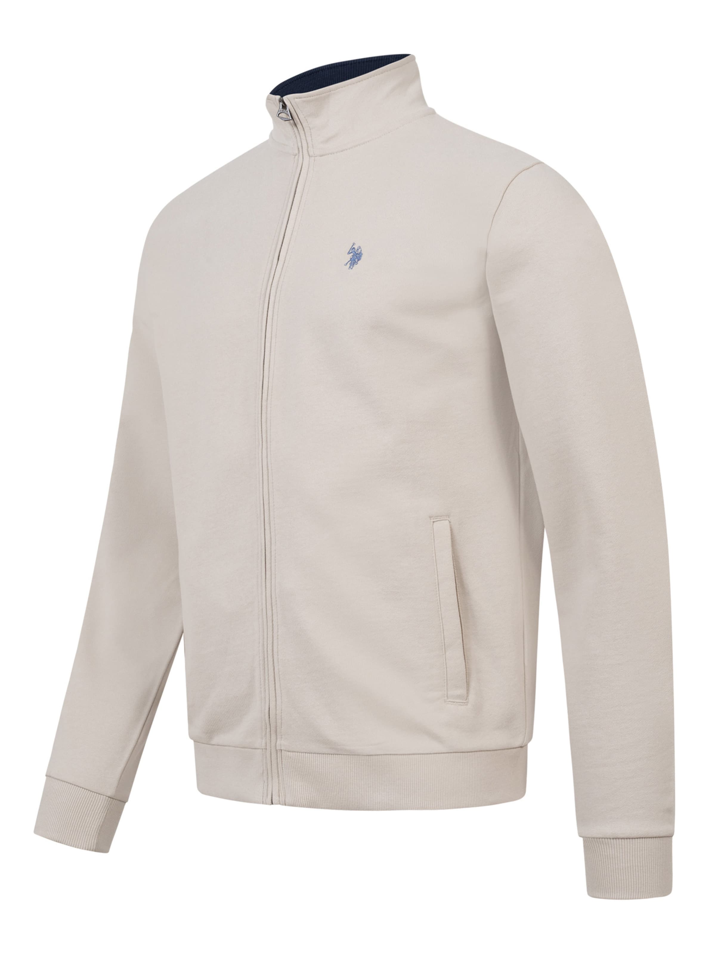 U.S. POLO ASSN. Sweatjacke in Beige