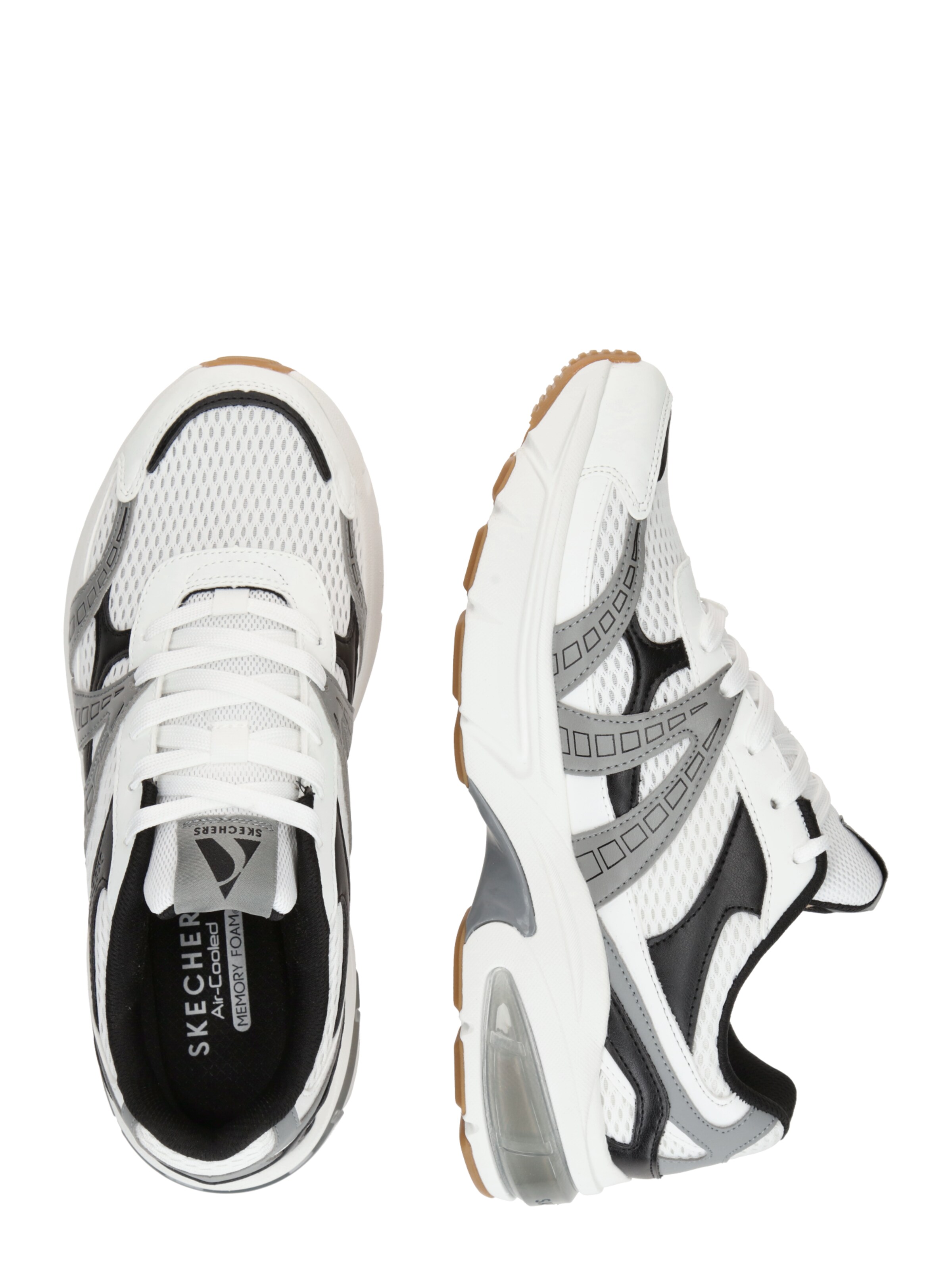 Sneaker low 'Shadow-Stellar' de la SKECHERS pe alb