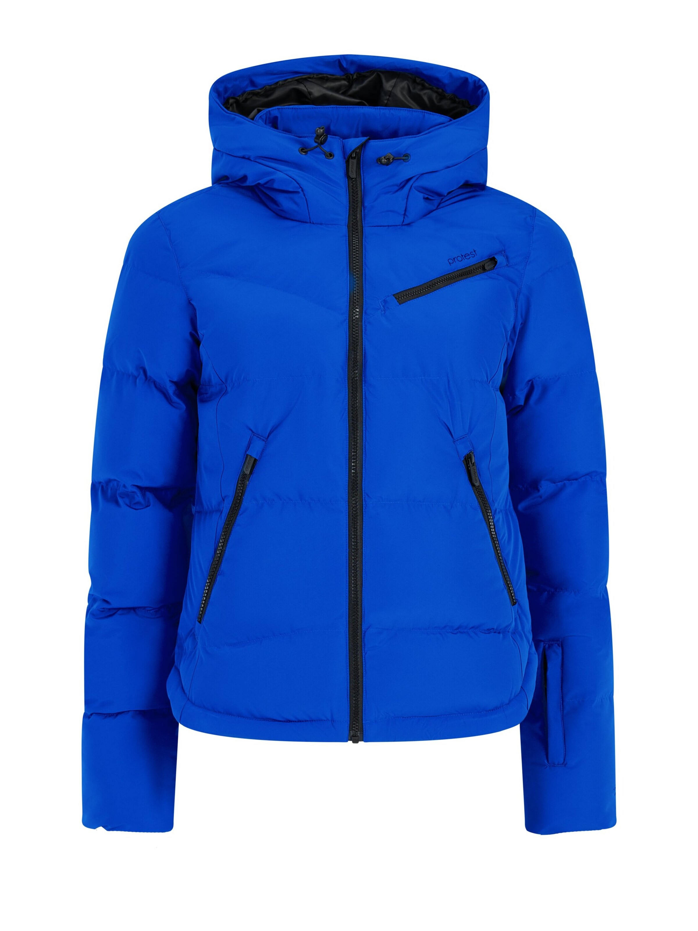PROTEST Athletic Jacket 'PRTLUCID' in Blue: front