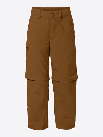 VAUDE Outdoor broek in Bruin: voorkant