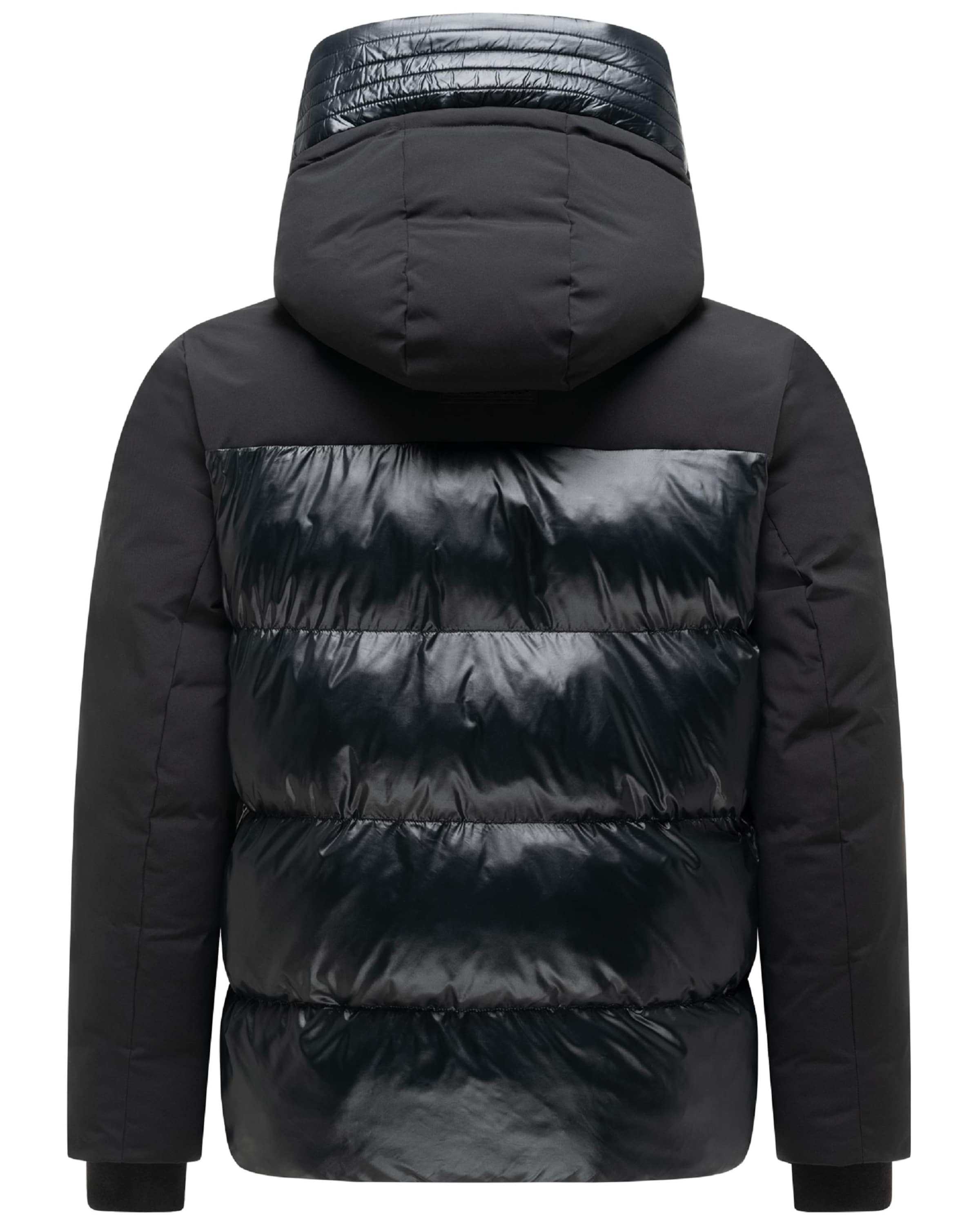 STONE HARBOUR Winterjas 'Nerioo XX' in Zwart