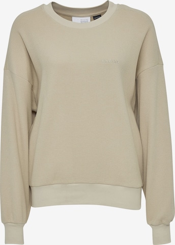 mazine Sweatshirt ' Nadi Sweater ' in Beige: front