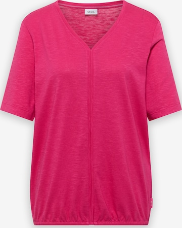 CECIL T-Shirt in Pink: Vorderseite
