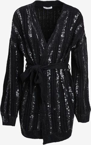 Cardigan Influencer en noir : devant