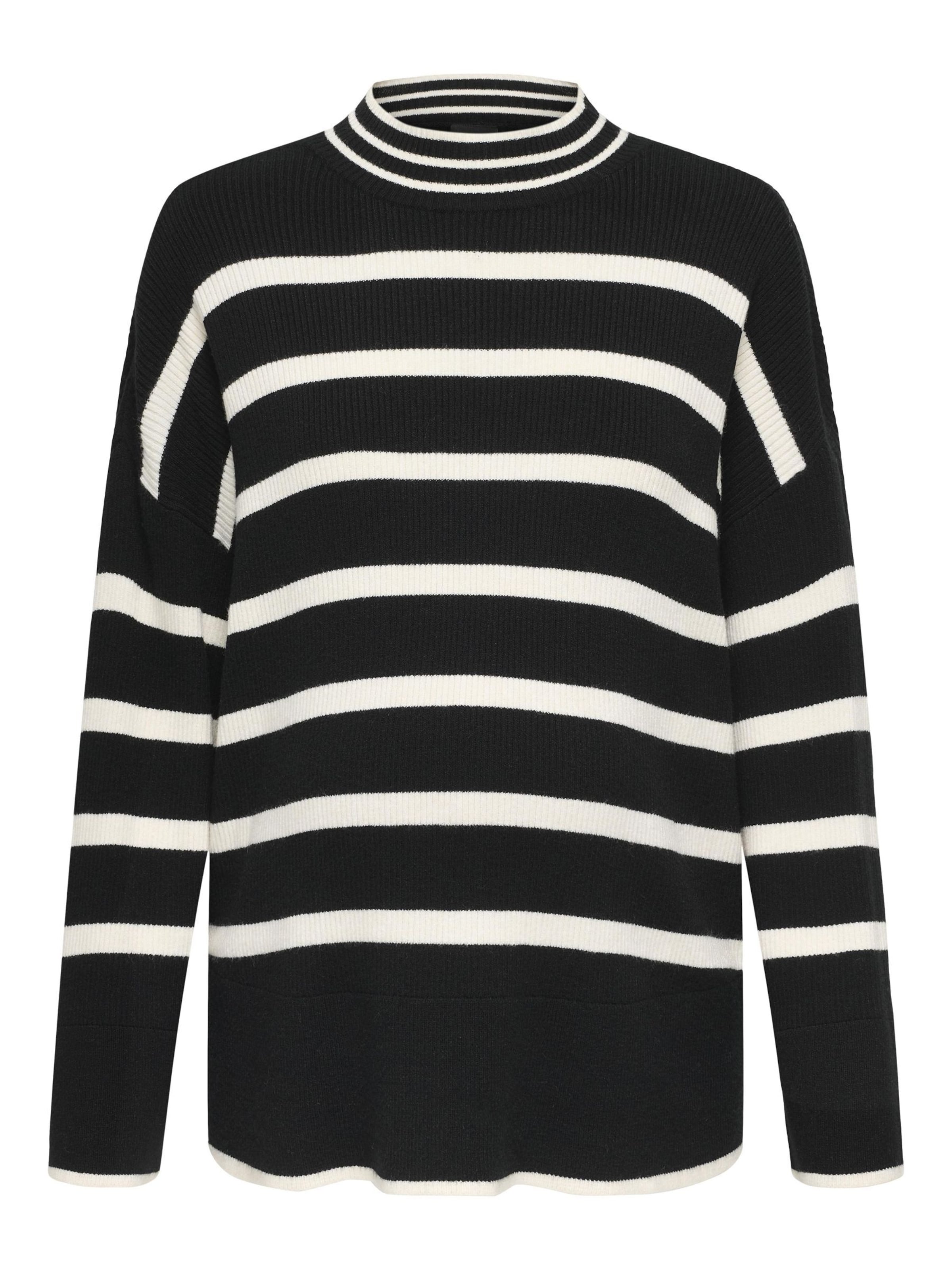 Only MaternityPulover 'IBI' - crna boja: prednji dio