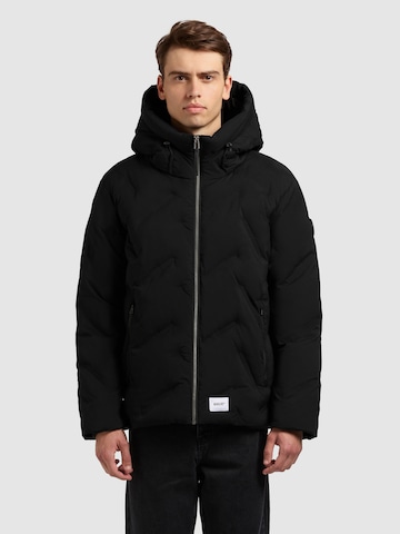 Veste d’hiver 'ONERT' khujo en noir : devant