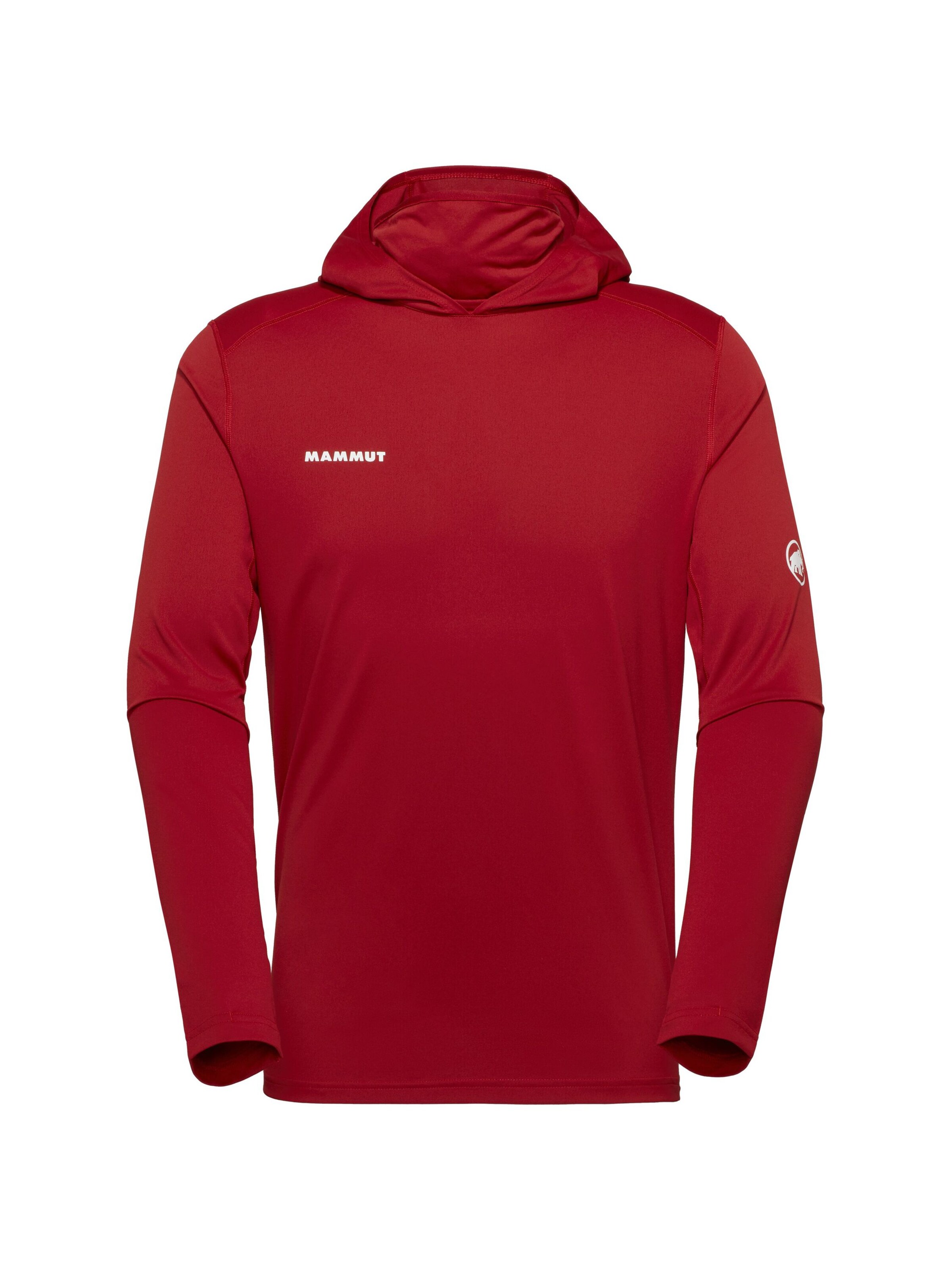 MAMMUT Sportsweatshirt 'Selun FL Sun' in Rot: Vorderseite
