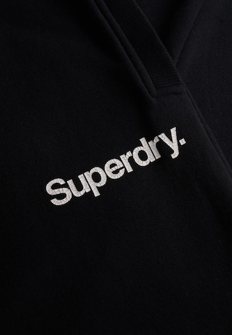 Superdry Slimfit Hose in Schwarz