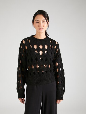 10Days Sweater in Black: front